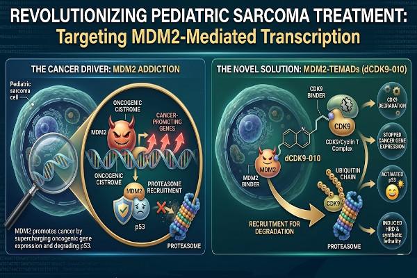 Blocking MDM2 Could Be The Key To Stopping Some Pediatric Sarcomas