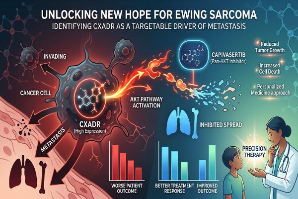 Targeting CXADR Suppresses Tumorigenesis And Enhances Chemotherapy Efficacy In Ewing Sarcoma