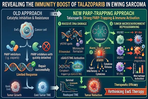 Talazoparib Shows Superior Efficacy In Ewing Sarcoma Versus Other PARP Inhibitors