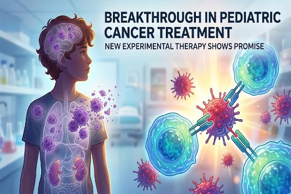 Experimental Pediatric Cancer Treatment Shows Promise in New Research