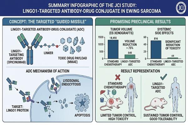 LINGO1 Improves Efficacy And Tolerability Of Therapies In Ewing Sarcoma Models