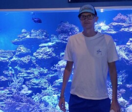 Matt at Mote Marine - Florida Keys Reef Exhibit Matt at Mote Marine - Florida Keys Reef Exhibit