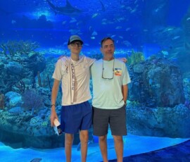 Matt And John At Mote Marine Matt And John At Mote Marine