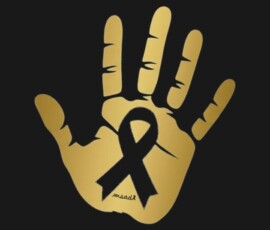 Childhood Cancer Handprint