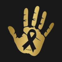 Childhood Cancer Handprint